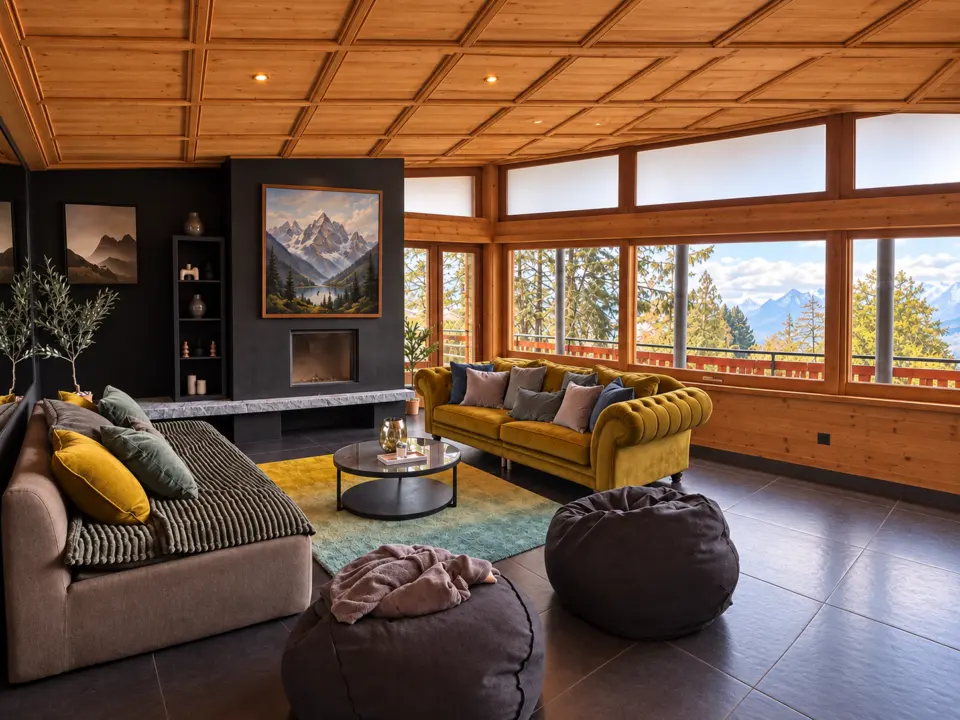 Chalet d’exception avec piscine privée — photo 3
