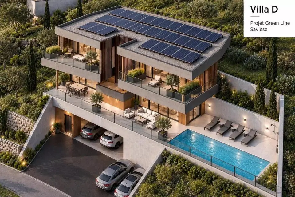 PROMOTION GREENLINE – VILLA FAMILIALE CONTEMPORAINE — photo 1