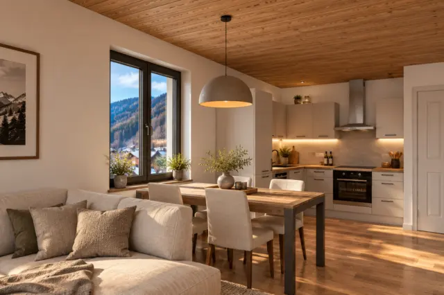 Außergewöhnliche Wohnung in einem Chalet – Hauptwohnsitz — 3