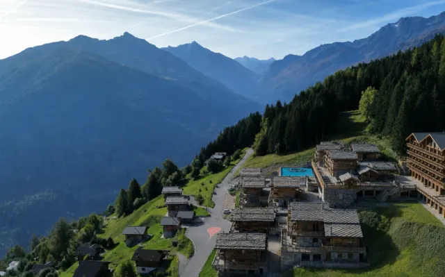 Neues Penthouse in luxuriösem Chalet mit direktem Zugang zu den Skipisten – Dixence Resort — 2