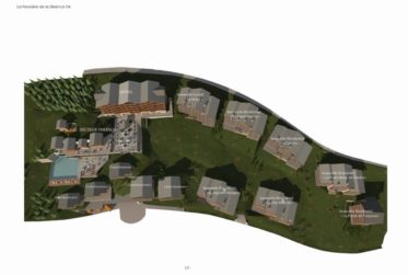 Neues Penthouse mit Auswahl an Oberflächen in Dixence Resort