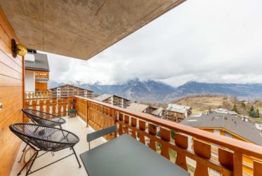 Bel appartement avec vue imprenable sur les Alpes