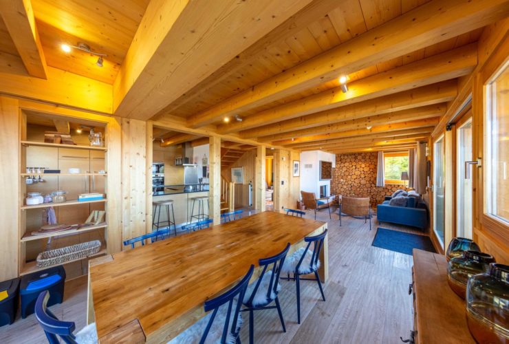 Chalet exceptionnel ski in & out