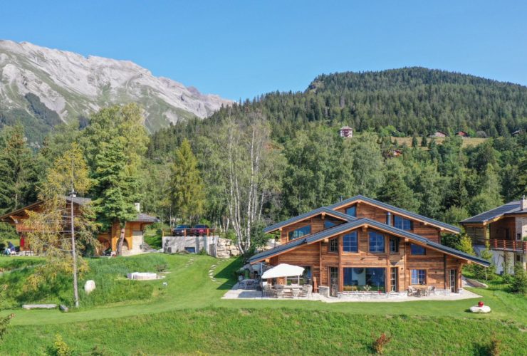Deux magnifiques chalets avec authentique mazot