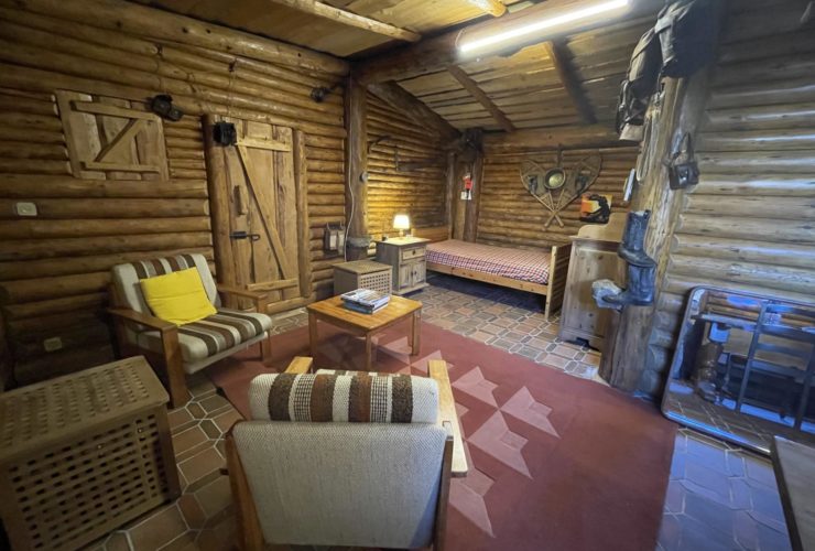 Grand studio ambiance chalet au centre