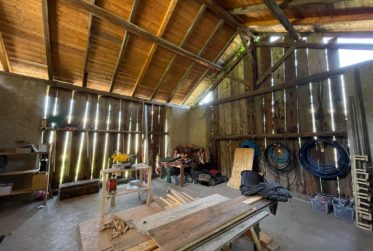 Magnificent barn with view