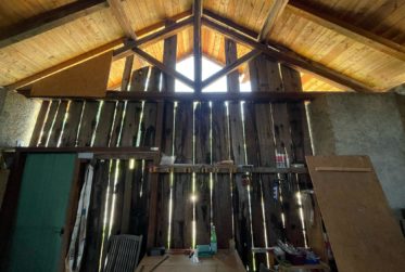 Magnificent barn with view