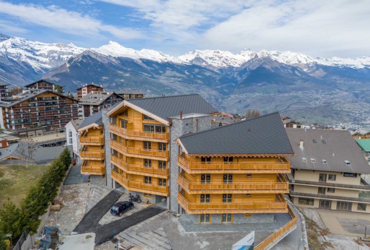 New flat for second homes in the centre of the resort