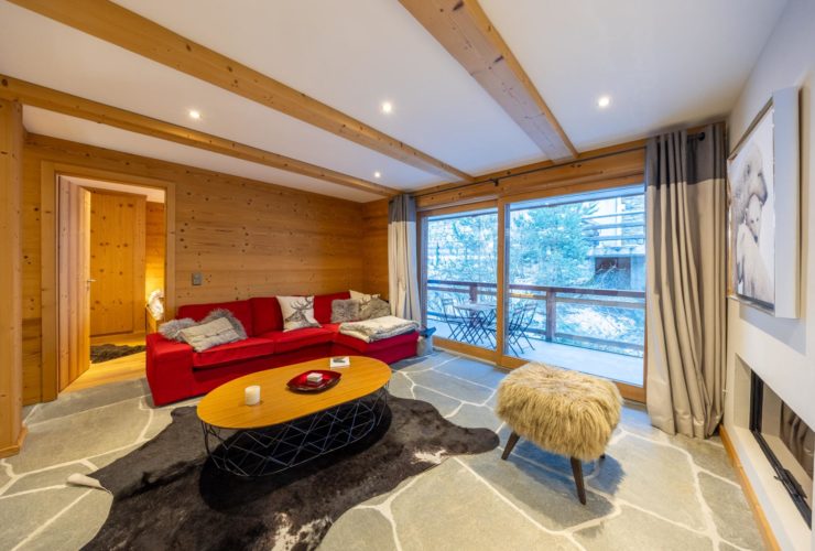 Schöne Wohnung im Mer de Glace-Komplex