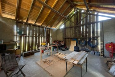 Magnificent barn with view
