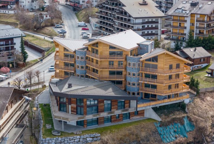 New flat for second homes in the centre of the resort