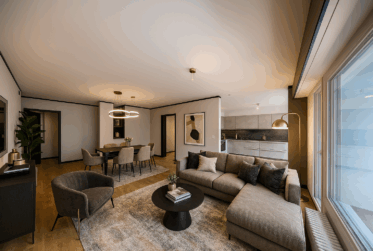 Komplett renovierte Wohnung 4.5p