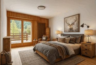 Spacious 3.5-room flat in the heart of the resort