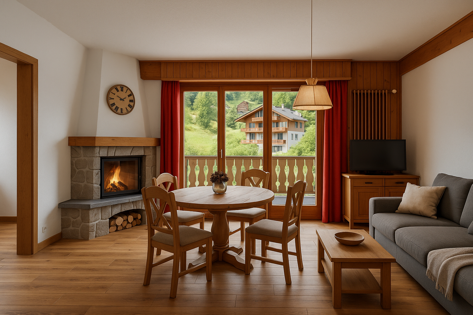 2.5-room flat in village centre