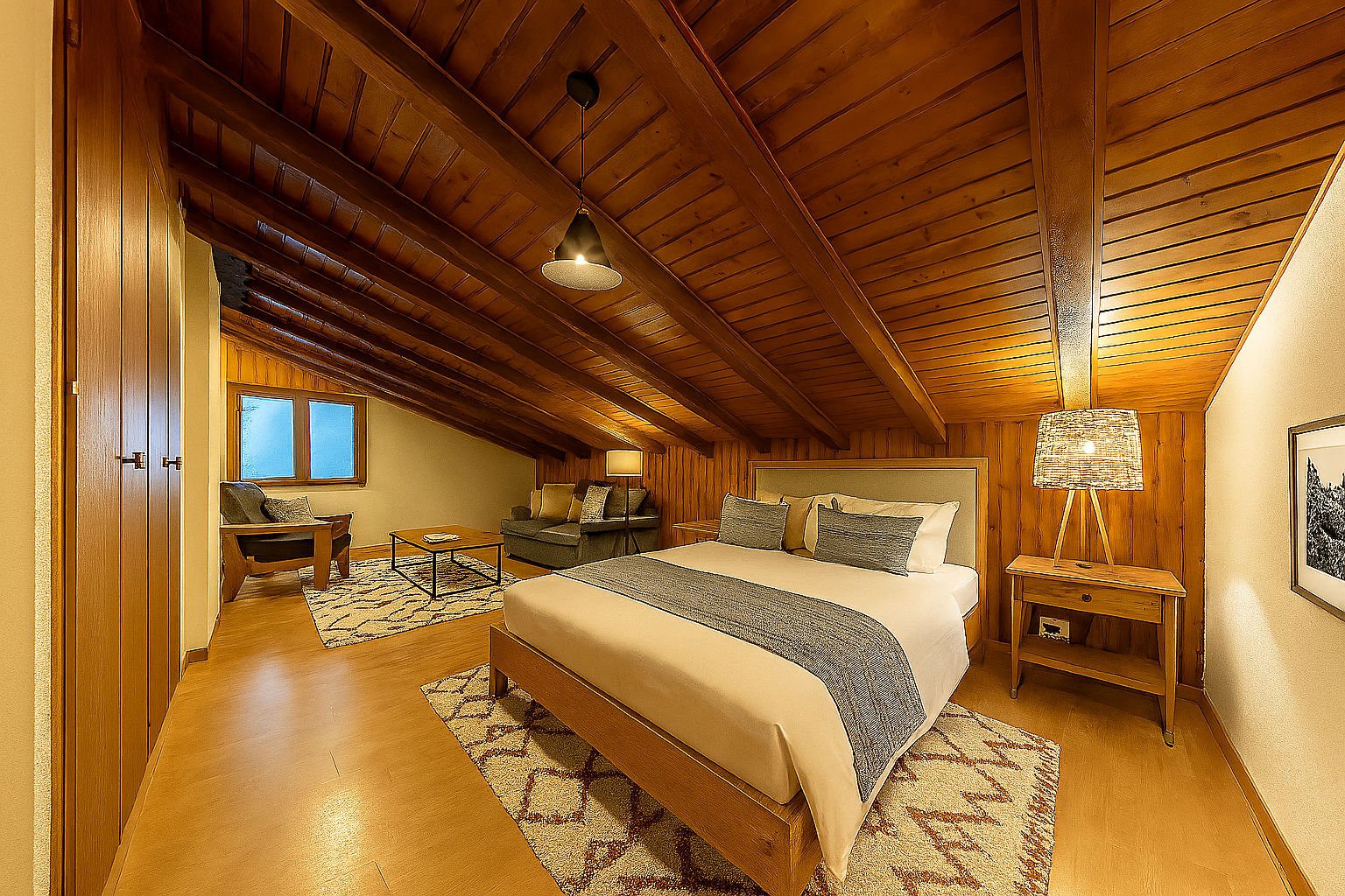 A charming 2.5-room walk-through flat in the centre of the resort