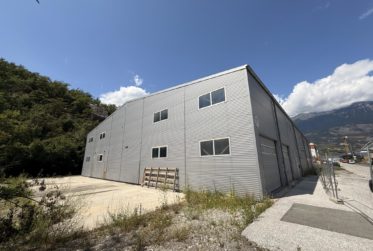 Modular commercial hall with approved building permit
