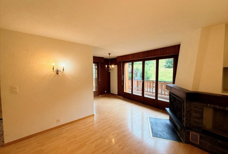 Appartement traversant de 3,5 pièces au coeur de la station