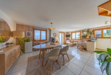 Chalet cosy avec vue panoramique