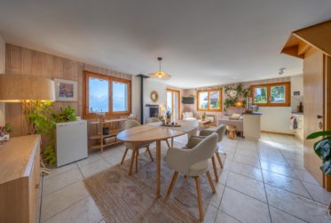 Chalet cosy avec vue panoramique