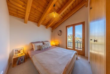 Chalet cosy avec vue panoramique