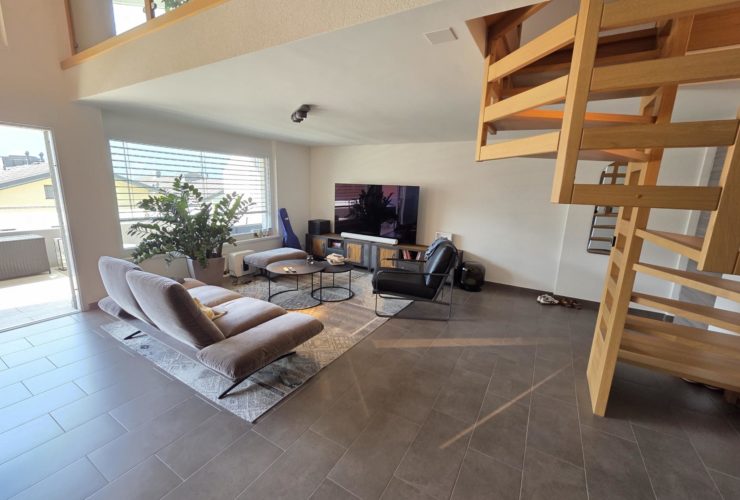Wunderschöne 5.5-Zimmer-Maisonette mit Galerie