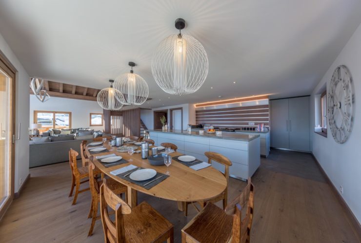 Wunderschöne ebenerdige Wohnung in einem luxuriösen Chalet mit direktem Zugang zu den Skipisten – Dixence Resort
