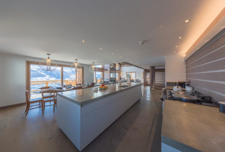 Neues Penthouse in luxuriösem Chalet mit direktem Zugang zu den Skipisten – Dixence Resort