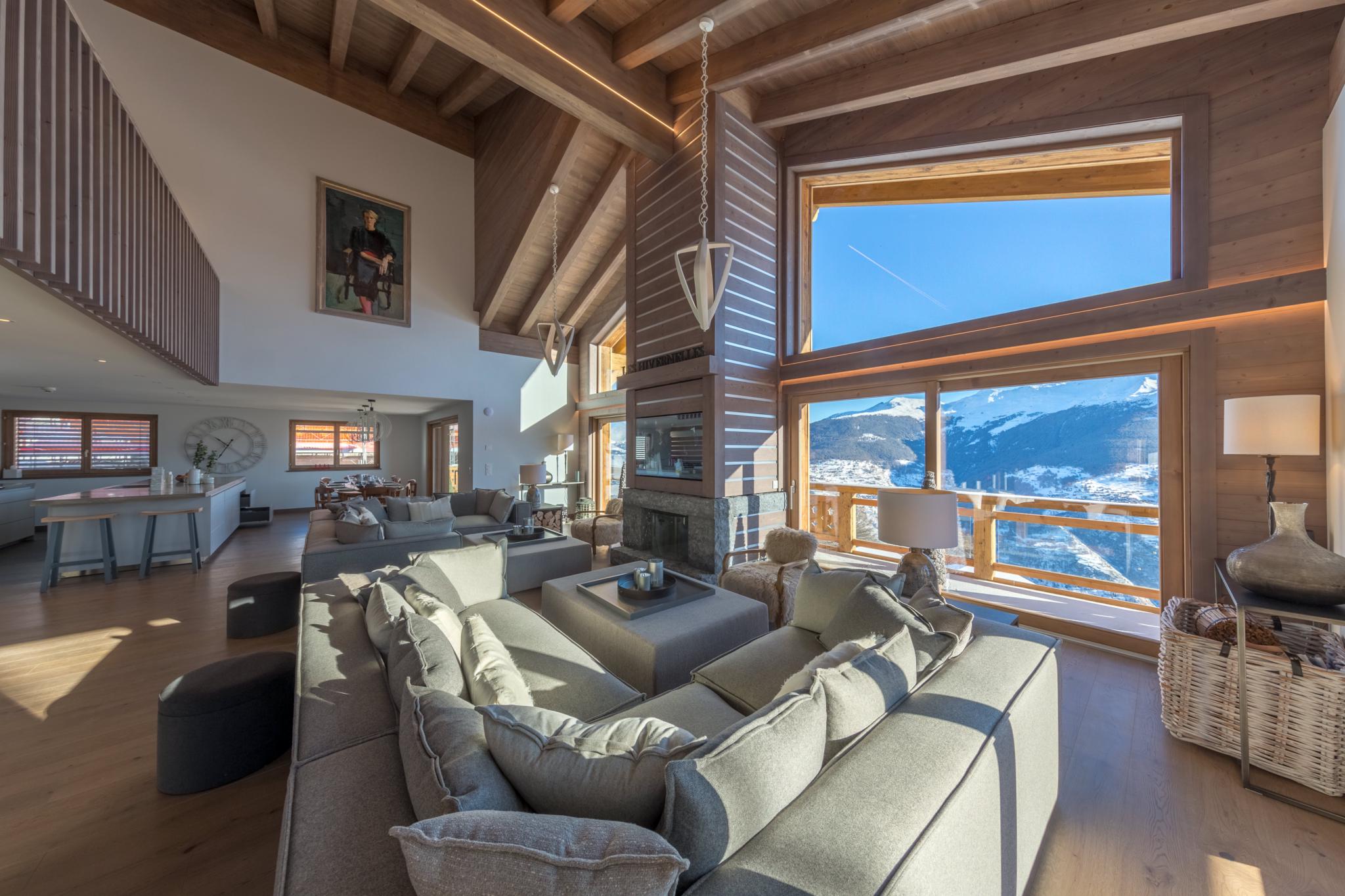 New penthouse apartment in luxury ski-in/ski-out chalet – Dixence Resort