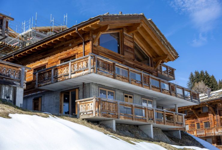 Wunderschöne ebenerdige Wohnung in einem luxuriösen Chalet mit direktem Zugang zu den Skipisten – Dixence Resort