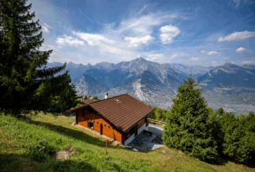 Beau chalet avec vue à couper le souffle