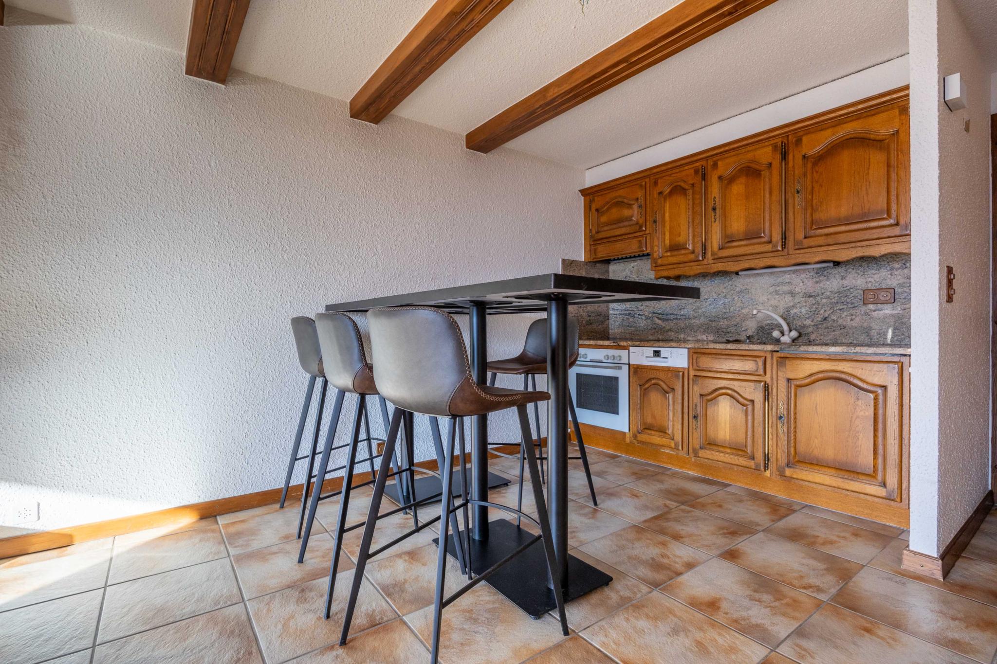Charmant appartement aux pieds des pistes (ski in/out)