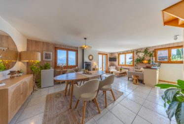 Chalet cosy avec vue panoramique