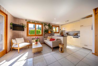 Chalet cosy avec vue panoramique