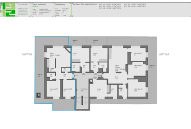 Appartement traversant de 3,5 pièces au coeur de la station