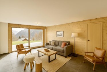 2.5 pièces neuf avec terrasse Sud et vue montagne