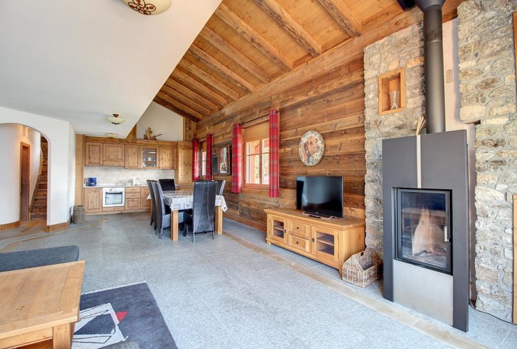 5.5-room duplex with balcony and panoramic views – Second home authorised