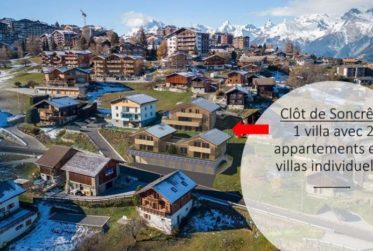 Beautiful flat in villa on plan