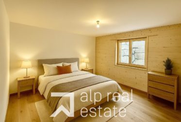 New 1-bedroom apartment with South-facing terrace and mountain views