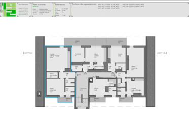 Transversing attic flat in the centre of the village