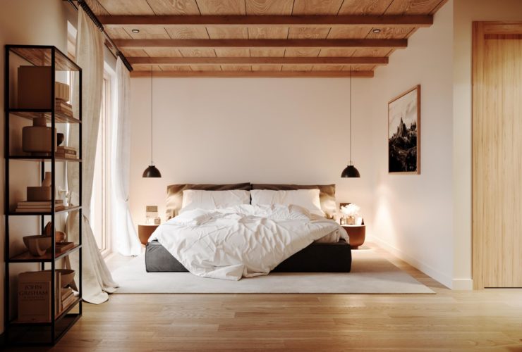 Bel appartement dans villa sur plan