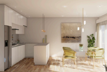 3.5 Rooms Flat, Custom built flat