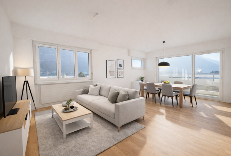 Angenehme 4,5-Zimmer-Wohnung mit Balkon