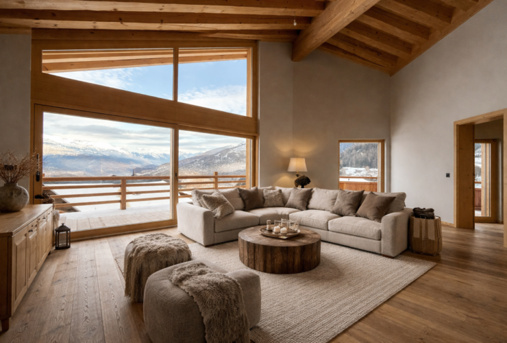 Appartements neufs en résidence secondaire au centre de la station