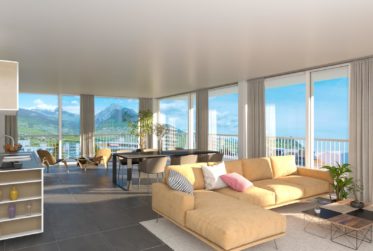 3.5p-Wohnung in neuer Siedlung gegenüber dem Golfclub Sierre