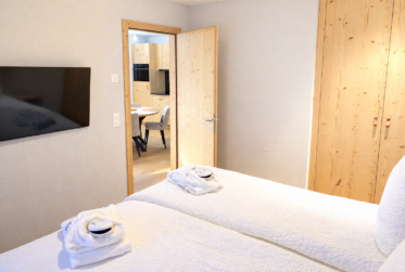 Wunderschöne 3,5-Zimmer-Wohnung ski int/out in einer Hotelresidenz