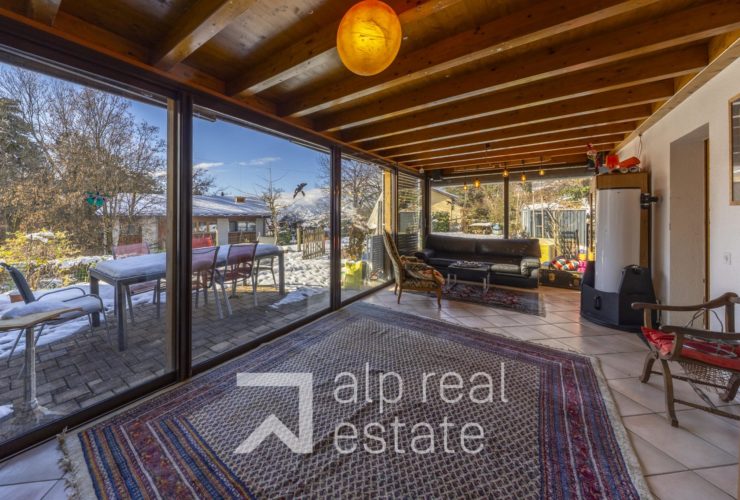 Superbe maison familiale avec véranda chauffée et vue dégagée