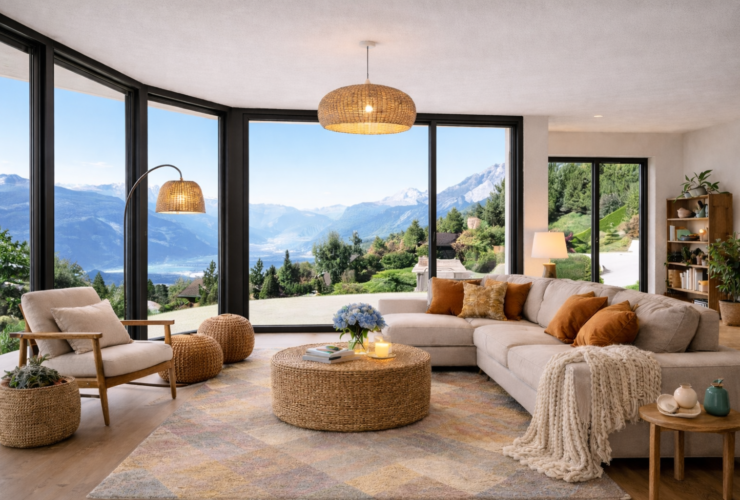 Chalet nach Plan mit atemberaubender Aussicht – Hauptwohnsitz