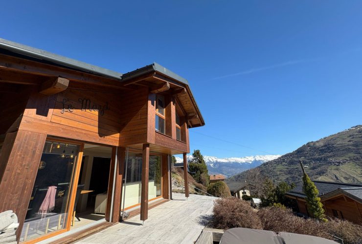Magnifique chalet rénové avec vue panoramique