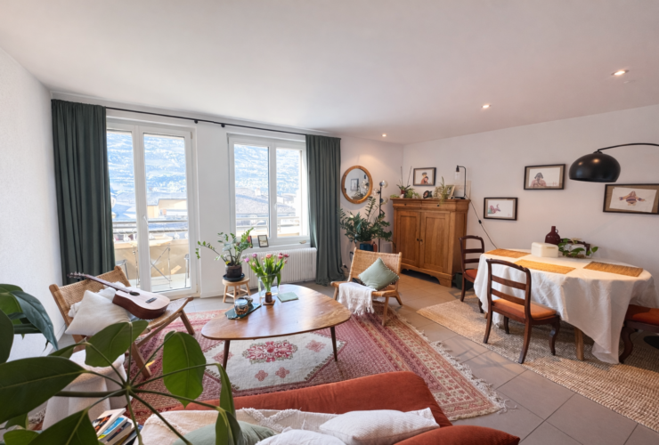 Superbe appartement baigné de lumière surplombant la vieille ville