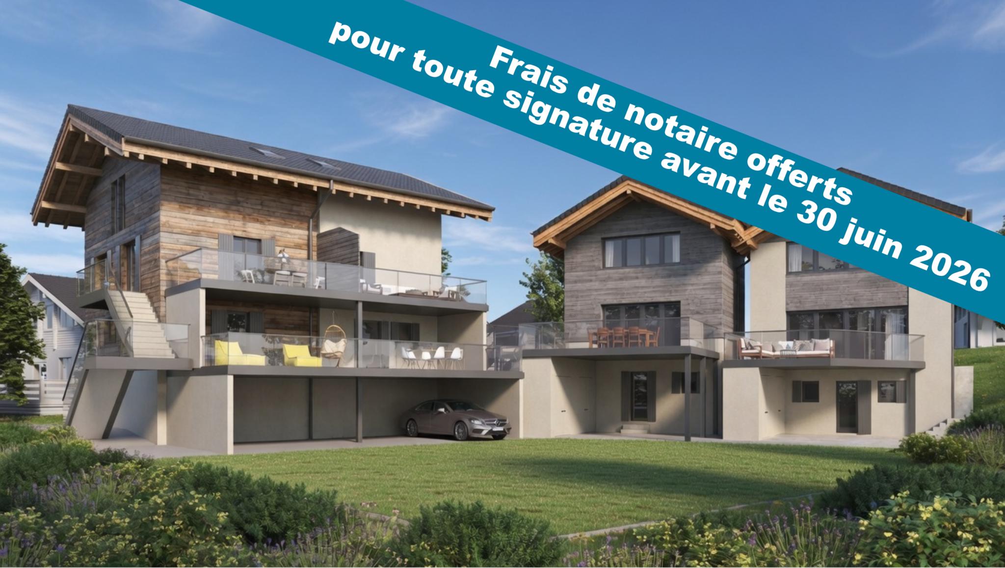 Appartement en construction à 10 minutes de Sion